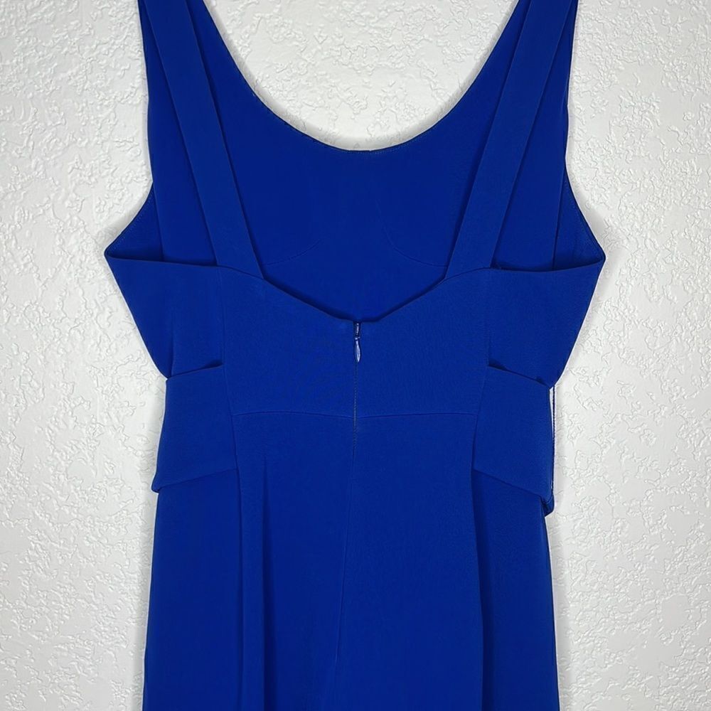 NWT Jonathan Simkhai Belted Crepe Wide
Leg Jumpsuit Royal Blue Size 2 - Picture 8 of 16